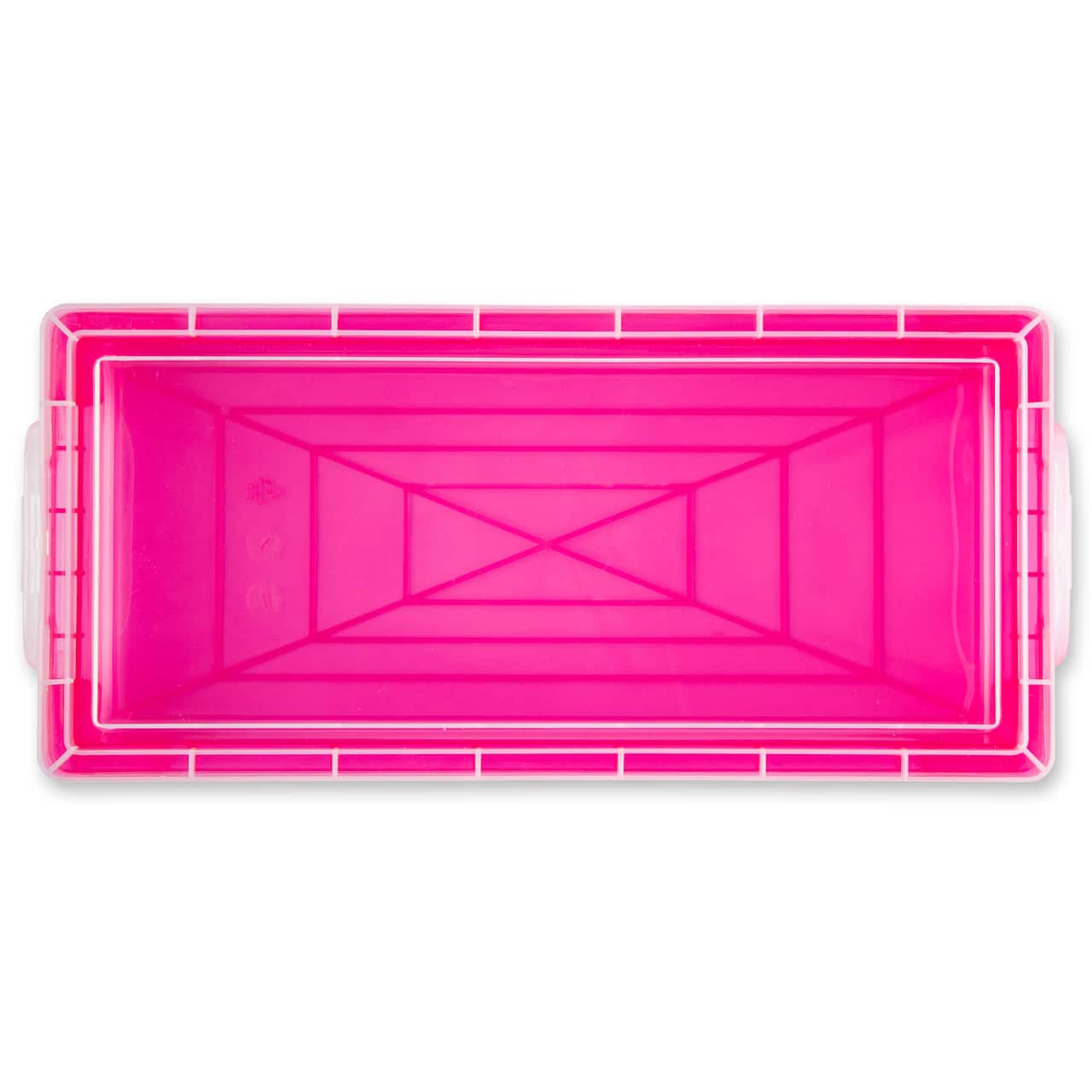 Pink Stacking Pencil Box by Simply Tidy&#x2122;